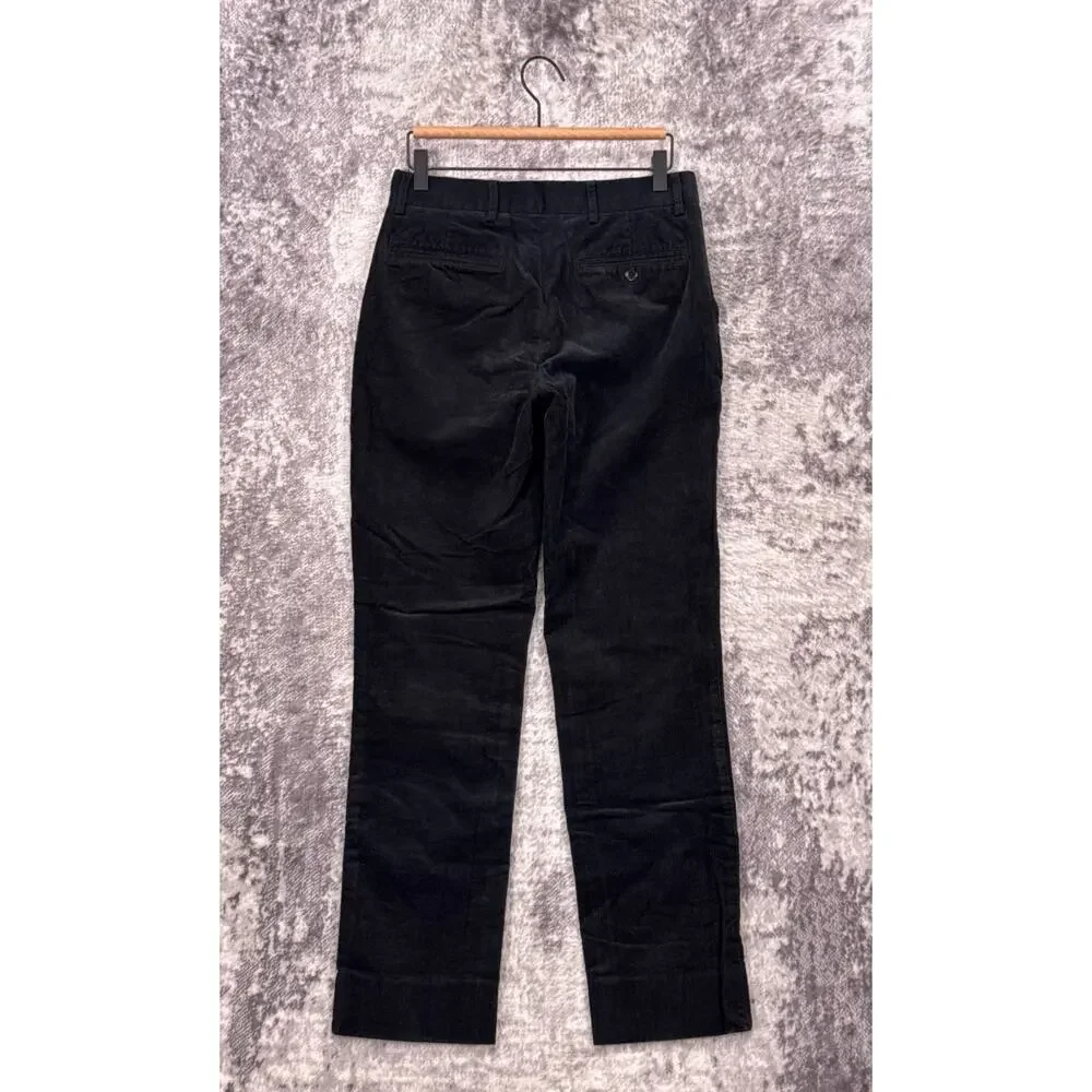 Taylor Stitch Pants 29 x 31 Mens Black Corduroy Slim Leg